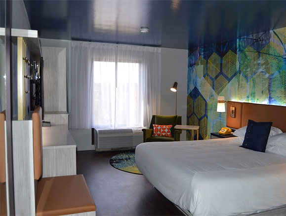 HOTEL DENIM GUESTROOMS