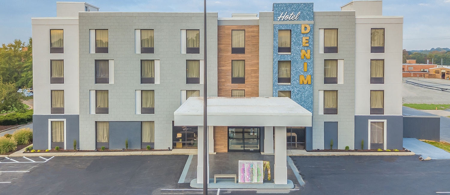  TAKE A CLOSER LOOK AT THE HOTEL DENIM